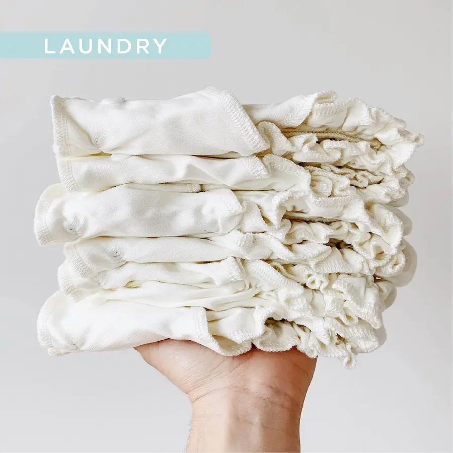 Using sunlight to naturally bleach and remove stains from cloth diapers