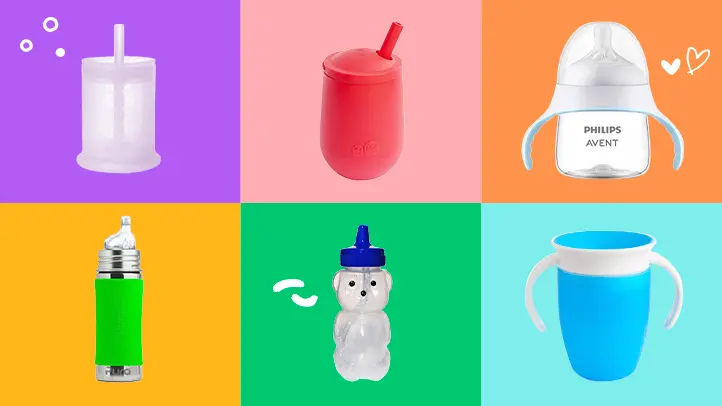 Sippy Cups vs. Straw Cups: Best First Cup